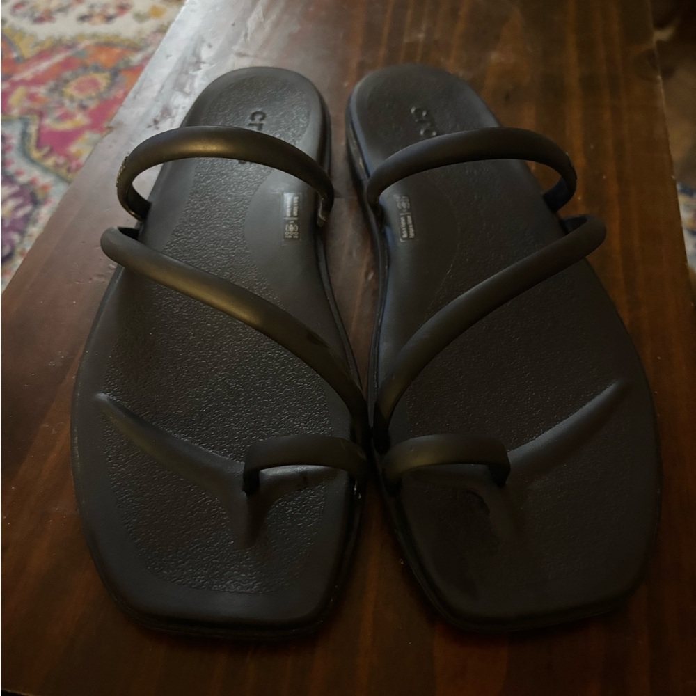 CROCS Black Women's Sandals